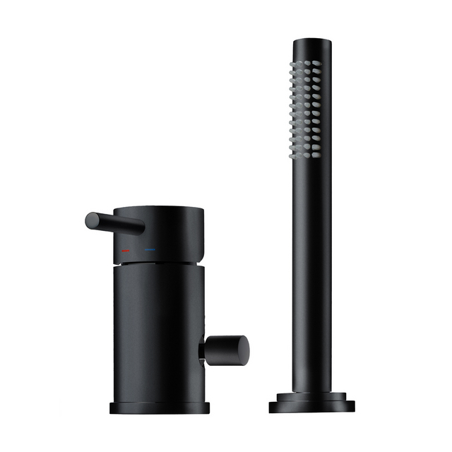 BADKARSBLANDARE BI048 SARGMONTERAD MATTSVART | Beijerbygg Byggmaterial